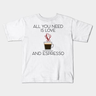 For the coffee lover Kids T-Shirt